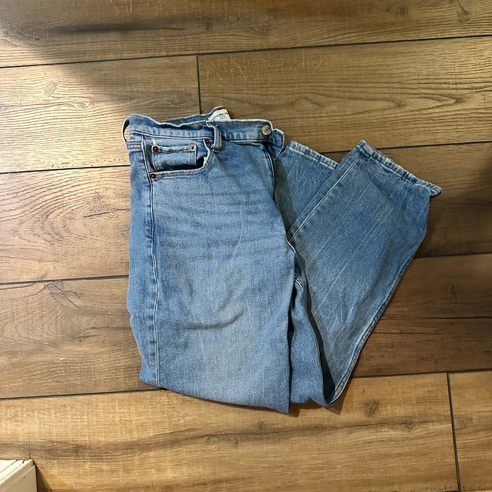 Cropped Classic Blue Women's Jeans